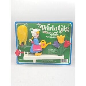 Vintage‎ Art Line WirlaGig Dutch Girl Lawn Ornament #5026